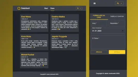 DataVault project